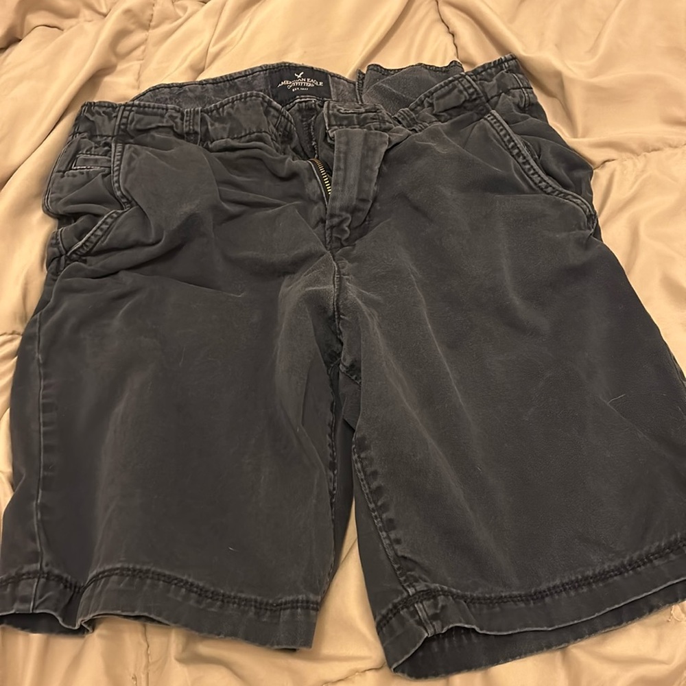 American eagle flat front shorts!
